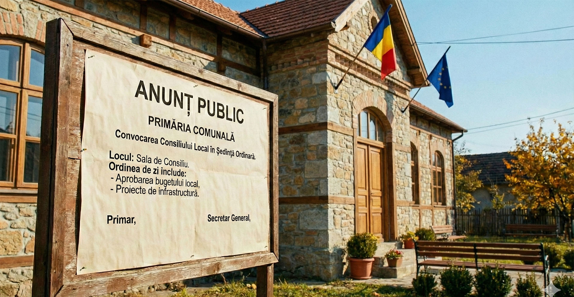 Anunț privind convocarea Consiliul Local în şedinţă ordinară din data de 28.01.2026